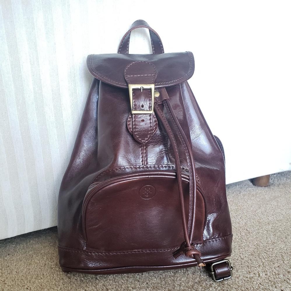 Maxwell Scott Italian Leather Backpack-Sparano
